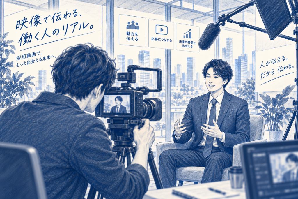 採用動画の効果と作り方｜種類・活用シーン・最新トレンドを解説
