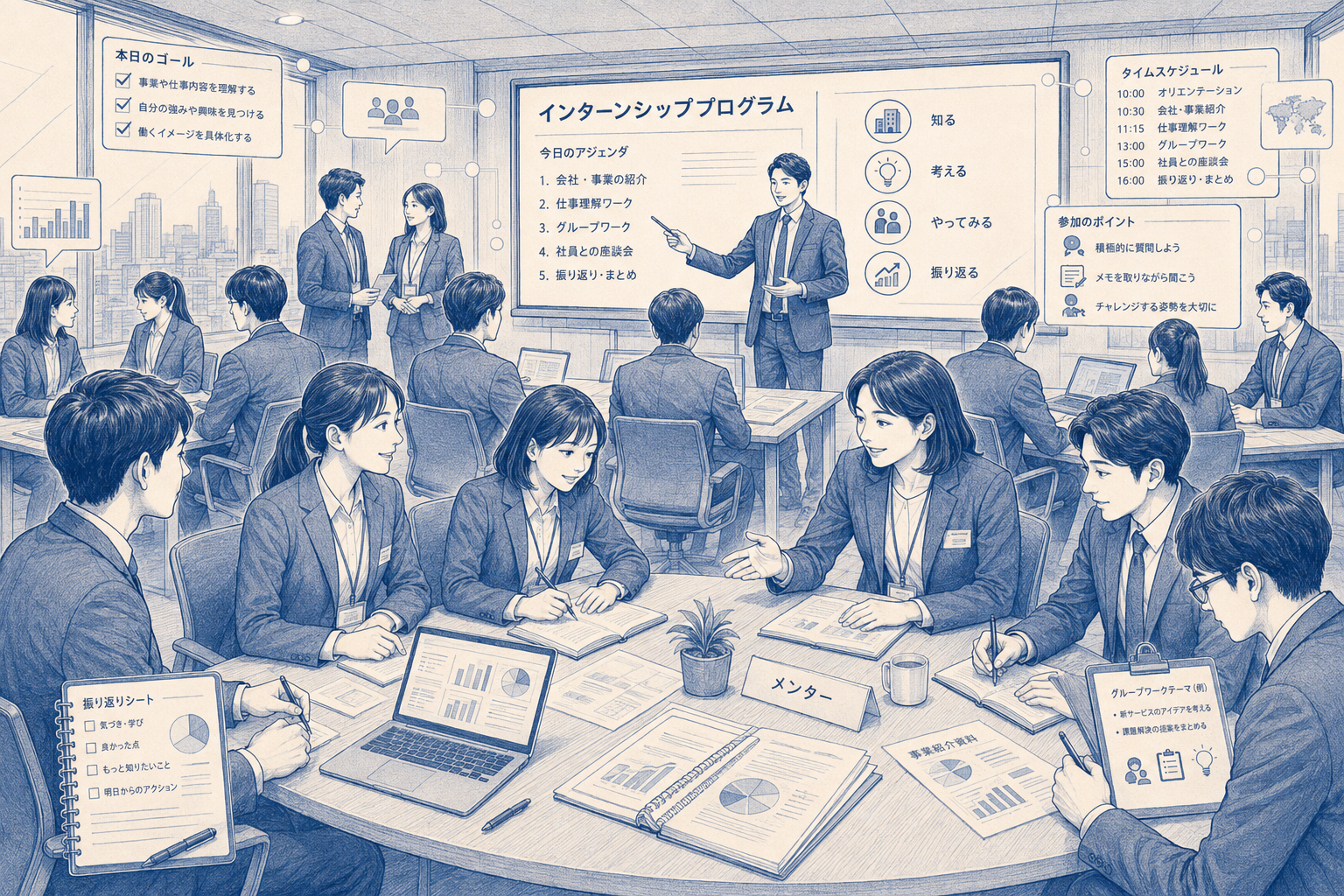 効果的なインターンシップのフォローとは？企業の発信と学生が知りたいことのずれ