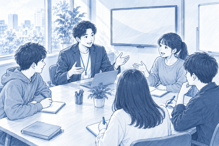 採用座談会の進め方｜当日の流れ・タイムスケジュール例・司会のコツ