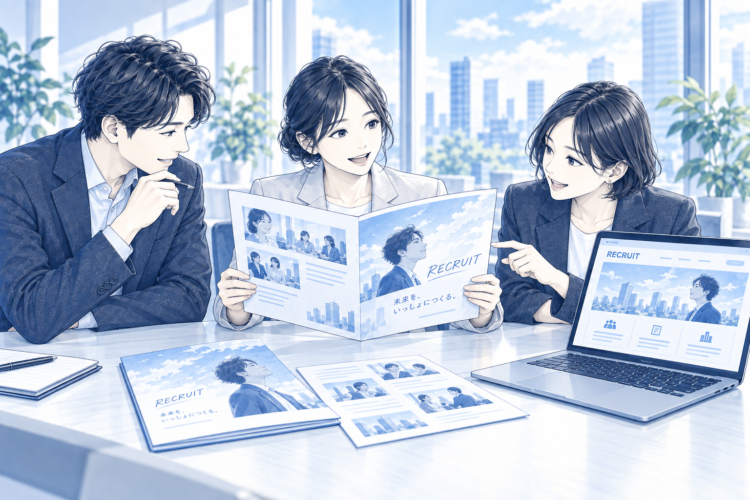 新卒採用パンフレットの作り方｜掲載内容・制作手順・費用目安を解説